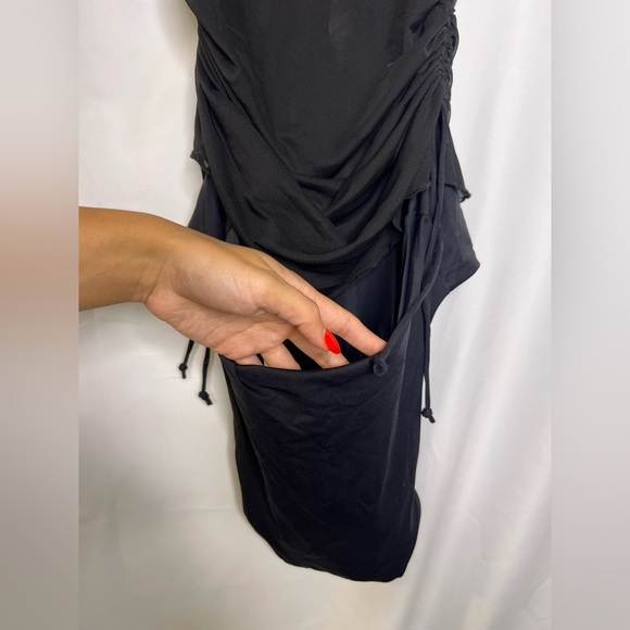 BECCA Muse Macie High Neck Mesh Overlay One Piece Size Medium - Picture 6 of 10